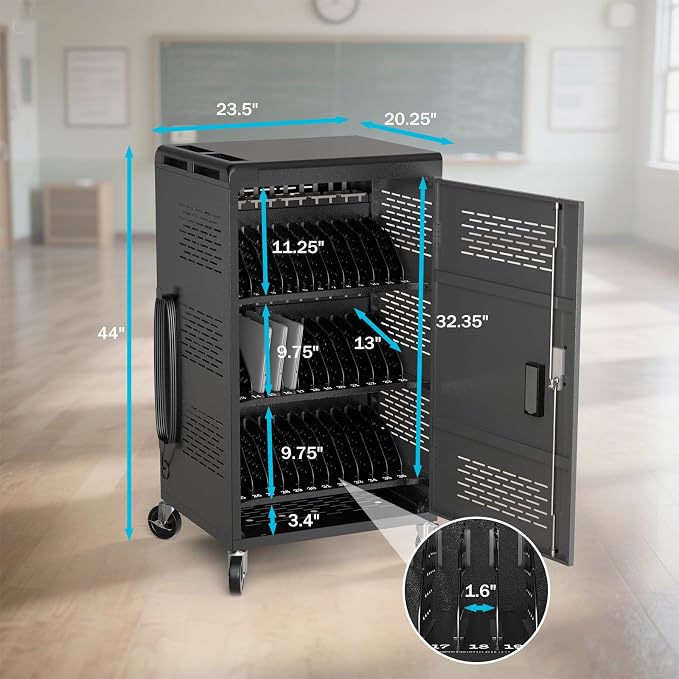 36 Bay Intelli-Sense Charging Cart - Image 3