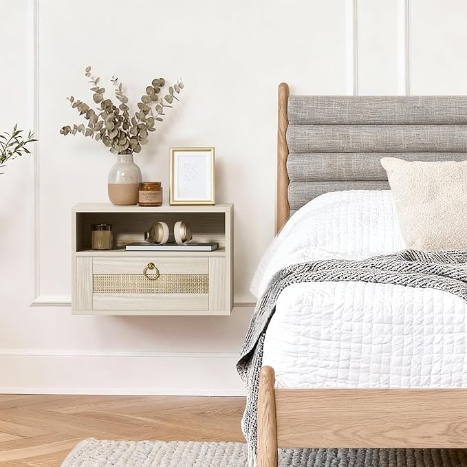 Floating Nightstand with Drawer - Image 7