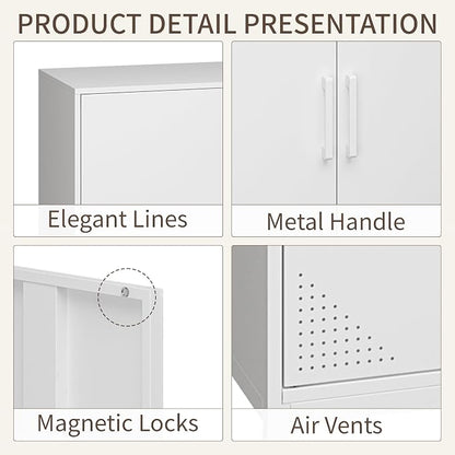 Metal Storage Cabinet, Storage Locker Cabinet - Image 3