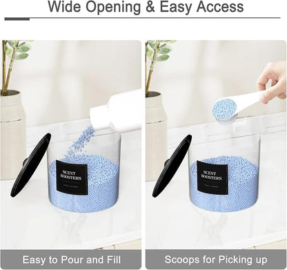 3+1 Pack Laundry Pods Containers & Dryer Sheet Holder & Laundry Detergent - Image 5
