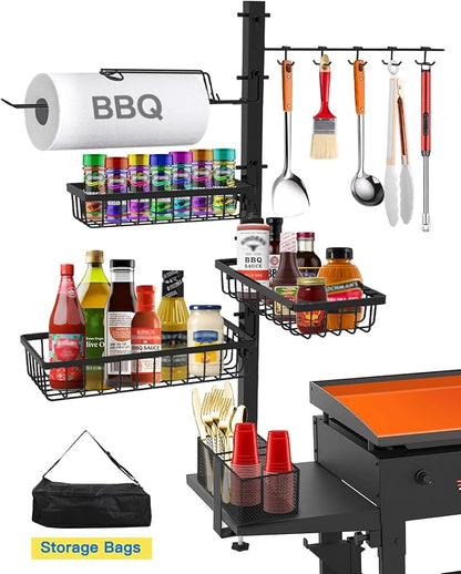 Griddle Caddy Organizer for Blackstone Griddle Accessories, Outdoor Kitchen by Concons