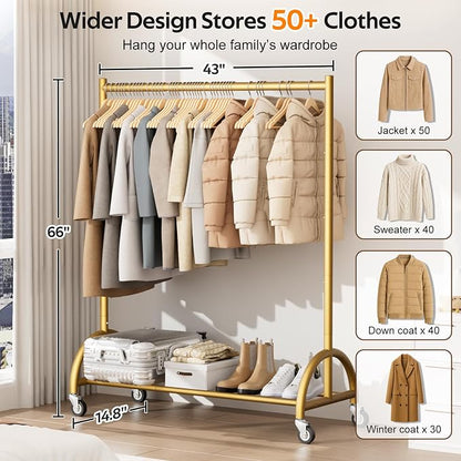 MISSLO Heavy Duty Clothing Rack - Image 2