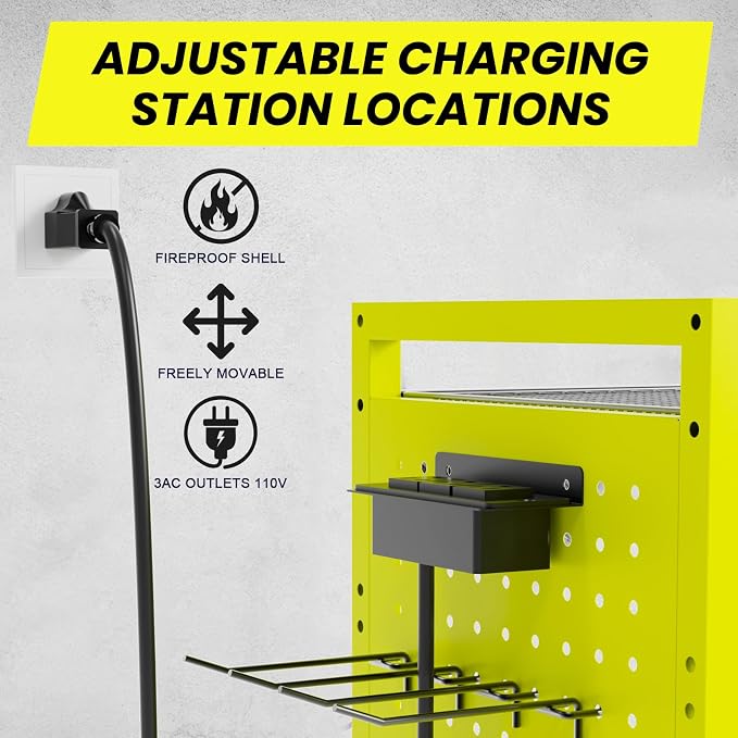 Heavy-Duty Power Tools Organizer Cart - Image 3