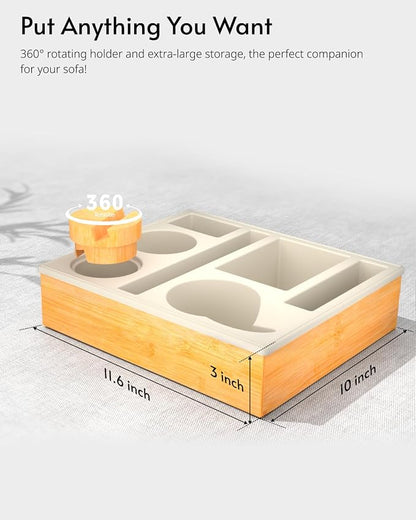 Couch Cup Holder Tray - Image 2
