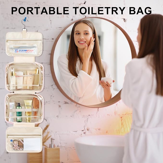 TOPEAST Hanging Toiletry Bag for Women - Image 5