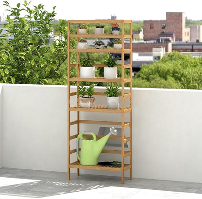 Bamboo Rack, Adjustable Bamboo Shelf, Bathroom Living Room - Image 8