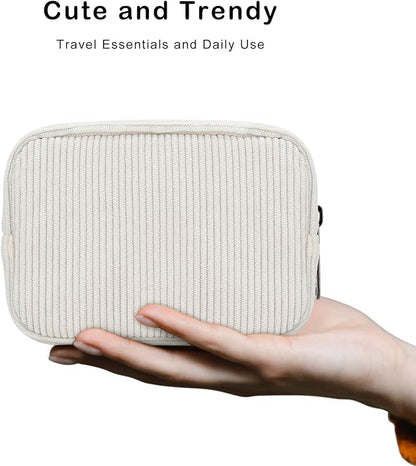 E-Tree Cute Small Makeup Bag, Cosmetic Toiletry Make up Little Items Pouch - Image 3