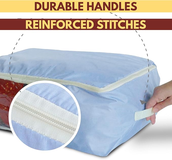 Madam Sew Quilt Blanket Storage Bag|Blanket Organizer|Comforter Storage - Image 4