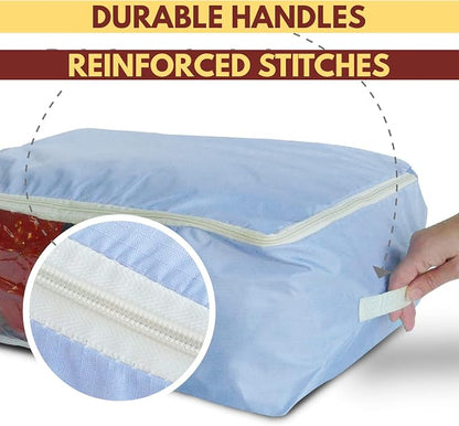 Madam Sew Quilt Blanket Storage Bag|Blanket Organizer|Comforter Storage - Image 4