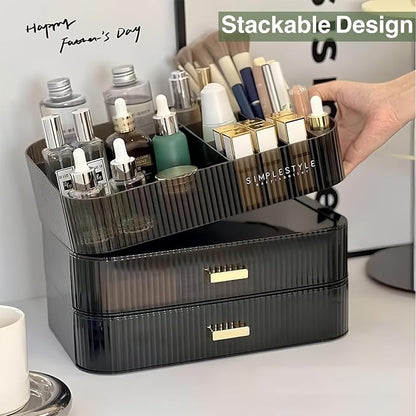Makeup Organizer for Vanity, Large Desk Organizer - Image 5
