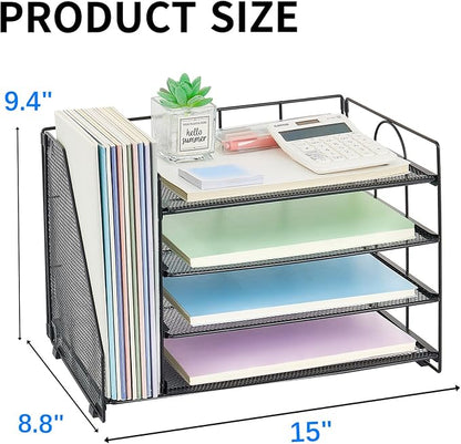 OPNICE 4-Tier Paper Organizer - Image 6