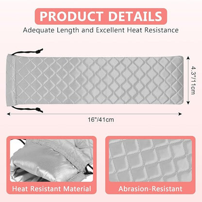 AMIJEAL Heat Resistant Hair Tools Organizer Bag Portable Travel Drawstring - Image 3