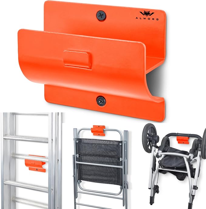 Orange Garage Storage Hooks - Image 4