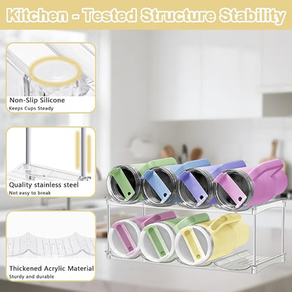 Stackable Water Bottle Organizer - Image 4