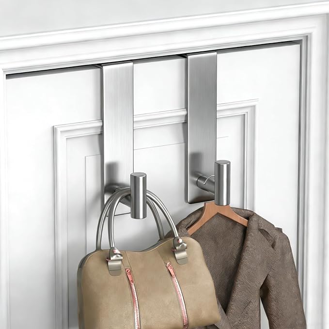 PMMASTO 2-Pack Over The Door Hooks - Image 4