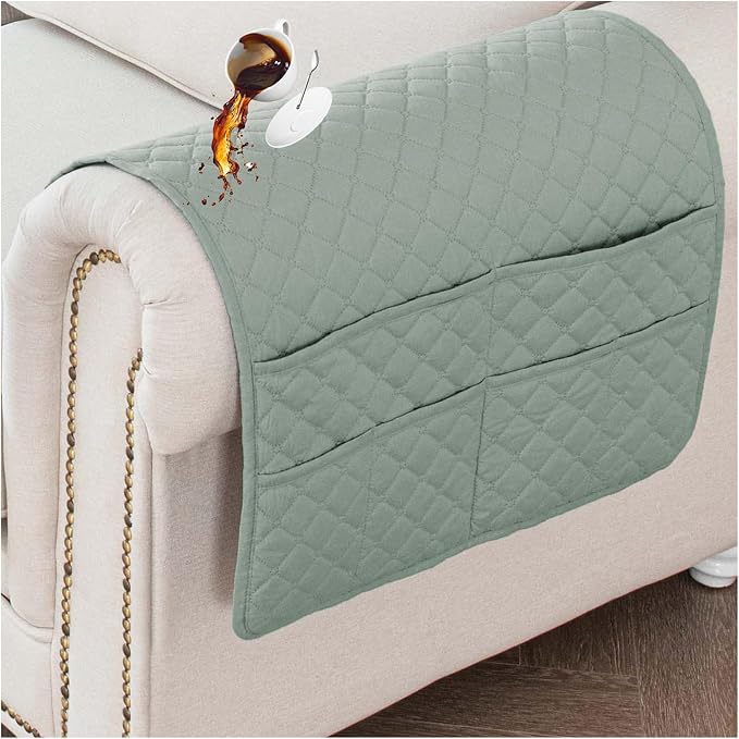 Waterproof Sofa Armrest Cover Headrest Cover by ZGDDPZA