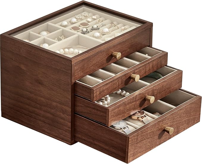 CHOSIN Black Walnut Jewelry Box by CHOSIN