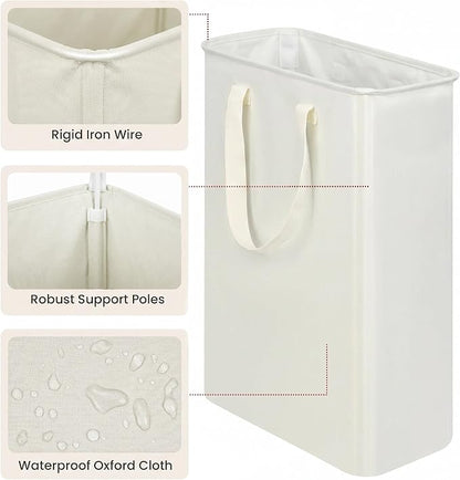 efluky 2 Pack Slim Laundry Basket - Image 3