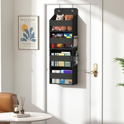 1 Pack 4-Tier Over the Door Organizer, Heavy-Duty Large Deep Pocket Hanging - Image 4