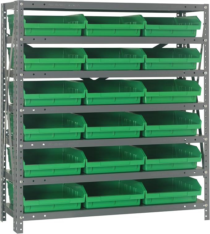 Quantum Storage Systems 1839-110GN Steel Shelving Unit by QuantumStorageSystems