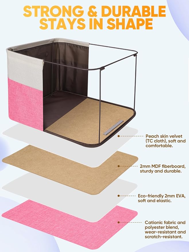 BALEINE 1 Pack Fabric Storage Bins - Image 3