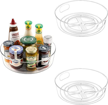 GUZON 3 Pack Lazy Susan Organizer by Guzon