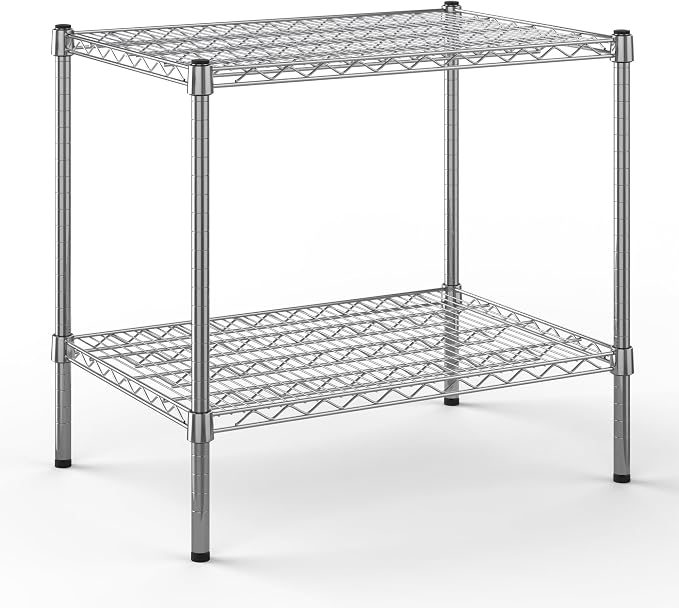 21" Deep x 30" Wide x 27" Height Wire Shelving Kit | 2-Tier | NSF Commercial by Regal+Altair