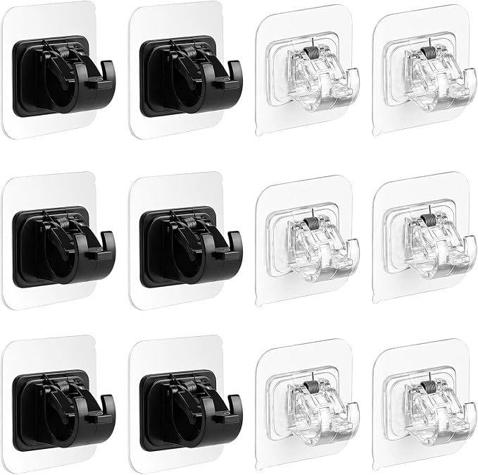 12 Set of Command Curtain Rod Hooks, Command Hooks by Unknown