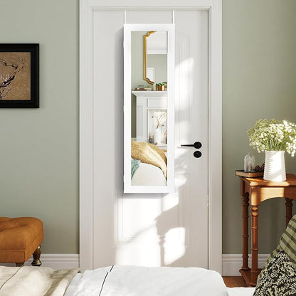 Giantex Wall or Door Mounted Jewelry Cabinet - Image 9