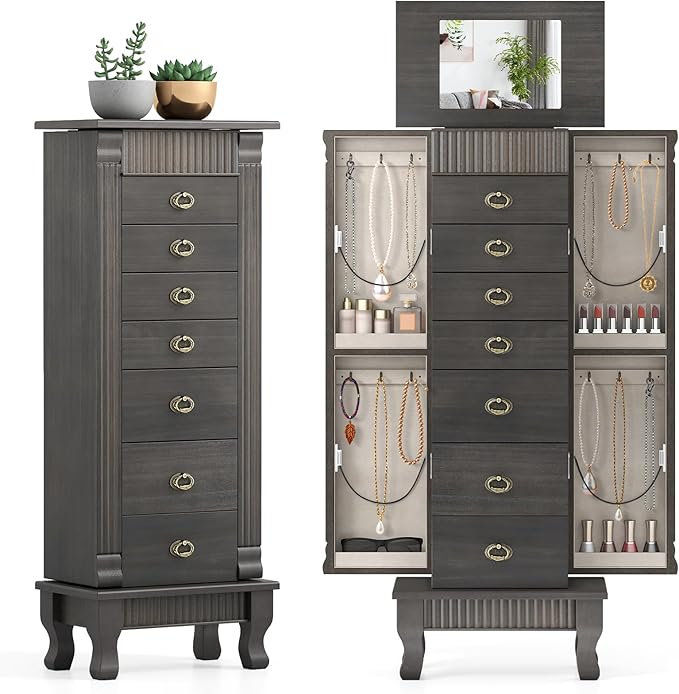 Giantex Standing Jewelry Cabinet by Giantex