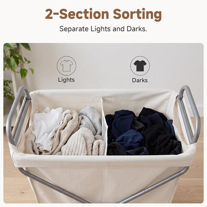 StorageWorks 2 Section Laundry Sorter - Image 4