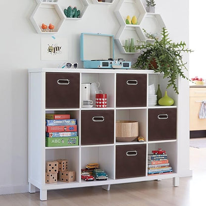 Fabric Cloth Storage Bins, Fabric Cube Bins Organizer - Image 5