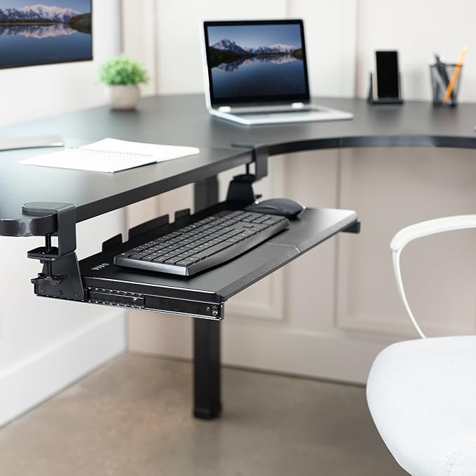 VIVO Large Pull Out Keyboard Tray - Image 6