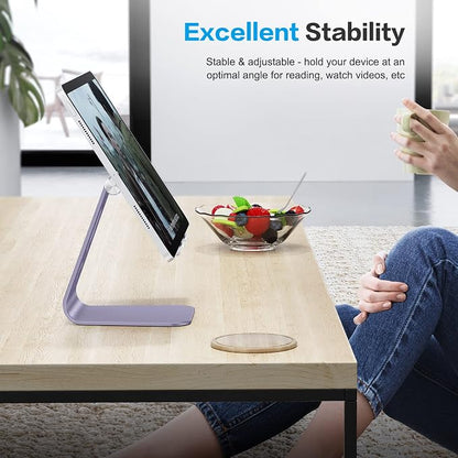 OMOTON Adjustable Tablet Stand for Desk, Upgraded Longer Arms for Greater - Image 7