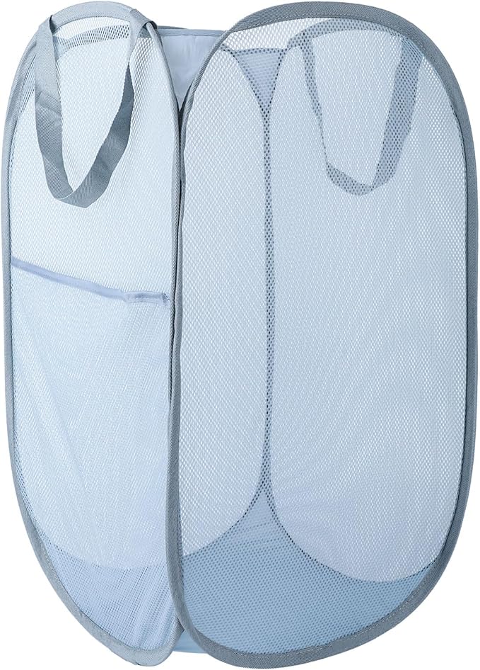 Upgraded 100L Extra Large Collapsible Laundry Hampers. Pop Up Laundry Basket by NairSnow