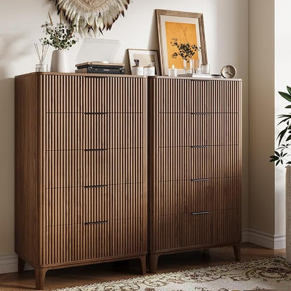 Fluted Dresser for Bedroom - Image 9