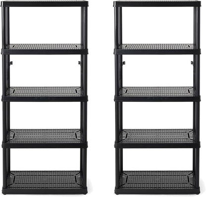 Gracious Living 5 Shelf Fixed Height Ventilated Medium Duty Storage Unit by GraciousLiving
