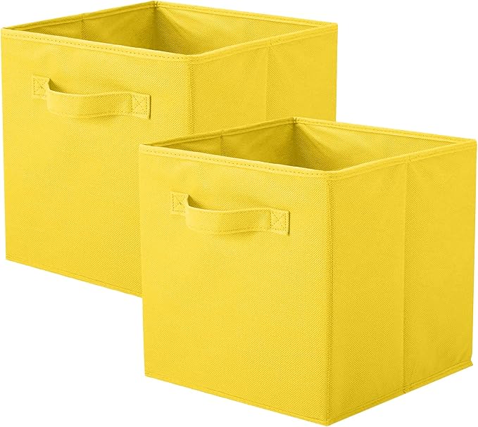 ShellKingdom Storage Bins, Foldable Fabric Storage Cubes and Cloth Storage by ShellKingdom