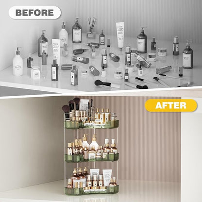 3-Tier Corner Bathroom Counter Organizer - Image 7