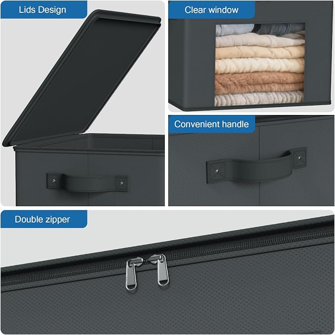 Zilink Fabric Organizer Bins - Image 3