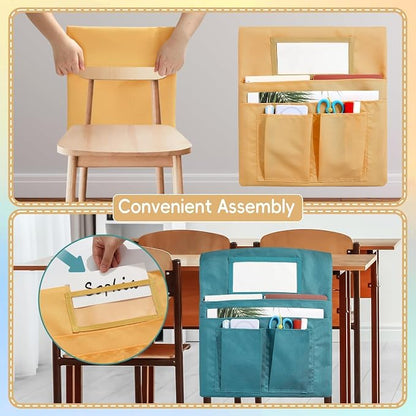 gisgfim 12 Pcs Small Chair Pockets - Image 5