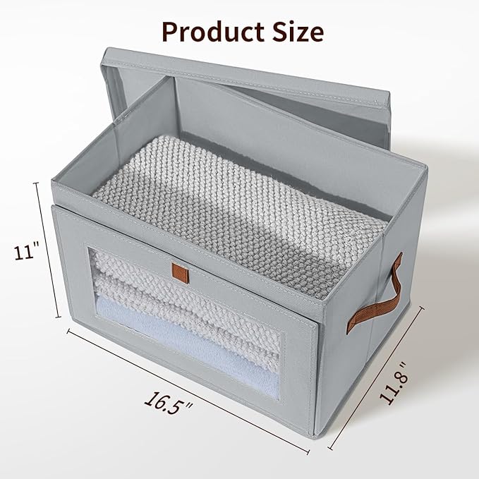 DIMJ Storage Bins with Lids - Image 6