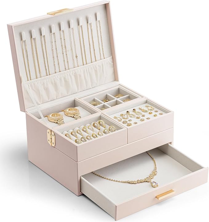 Vlando 3 Layer Jewelry Box by VLANDO