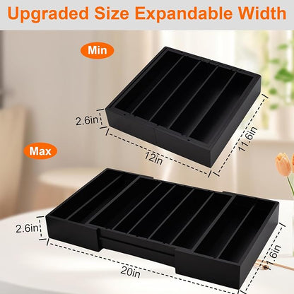 MinBoo Bamboo Drawer Organizer - Image 2