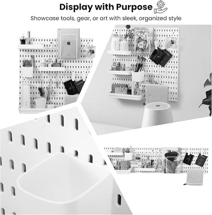 Peg board Set - 17 pcs Pegboard Kit, Includes 4 Pegboards - Image 5