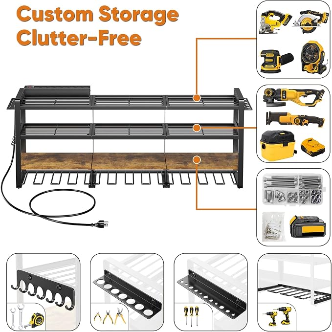 49.5" W Large Power Tool Organizer - Image 2