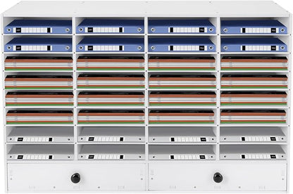 Literature Organizer 32 Slots Office Mailbox Cubbies PVC Desk Mail Sorter by Unknown