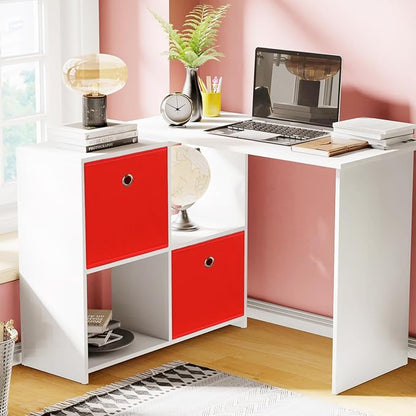 Foldable Storage Cubes Bins, 11 Inch Cloth Storage Cube Fabric Storage Box - Image 5