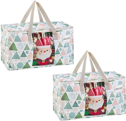 VENO 2 Pack Moving Bags, Large Christmas Storage Bins by Veno