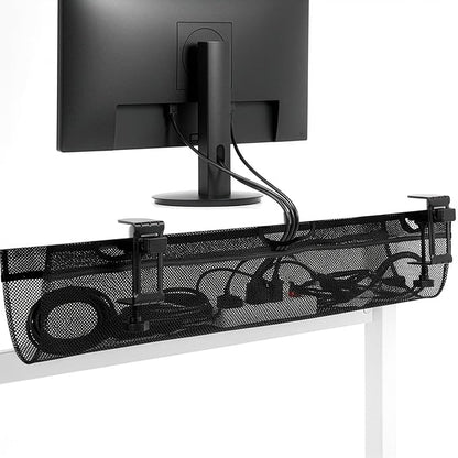 VIVO No Drill Clamp-on 36 inch Mesh Net Under Desk Cable Management Wire by Unknown